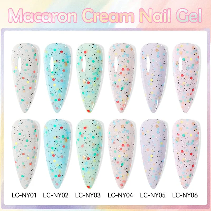 Macaron Cream Nail Gel Polish 7ml - Image 4