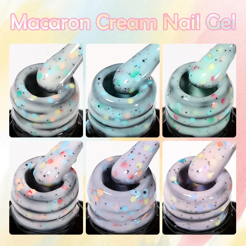 Macaron Cream Nail Gel Polish 7ml - Image 5