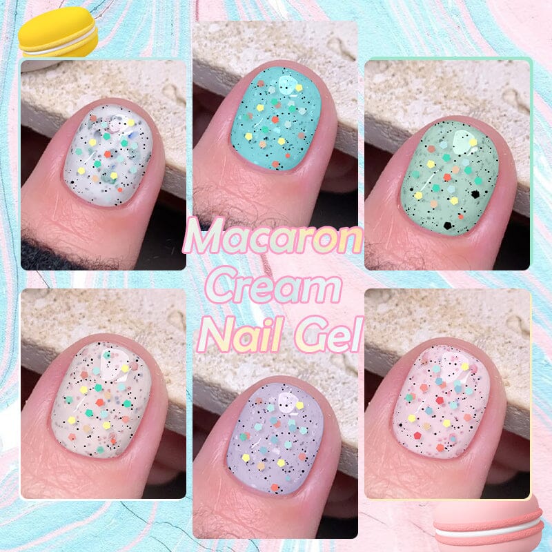 Macaron Cream Nail Gel Polish 7ml - Image 7