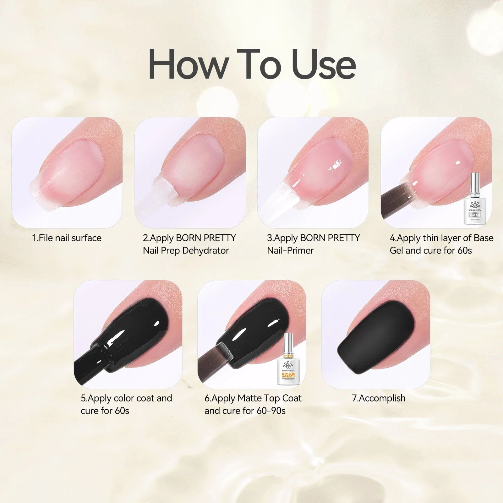 Matte Top Coat 15ml - Image 7