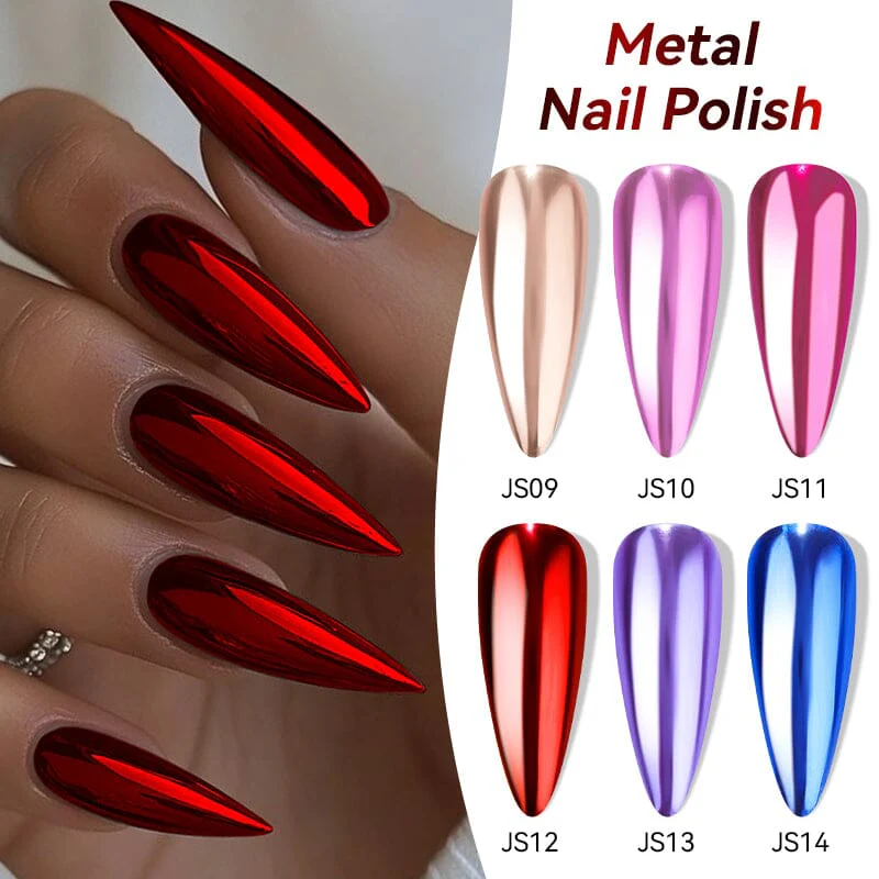 Metal Nail Polish JS12 7ml - Image 4