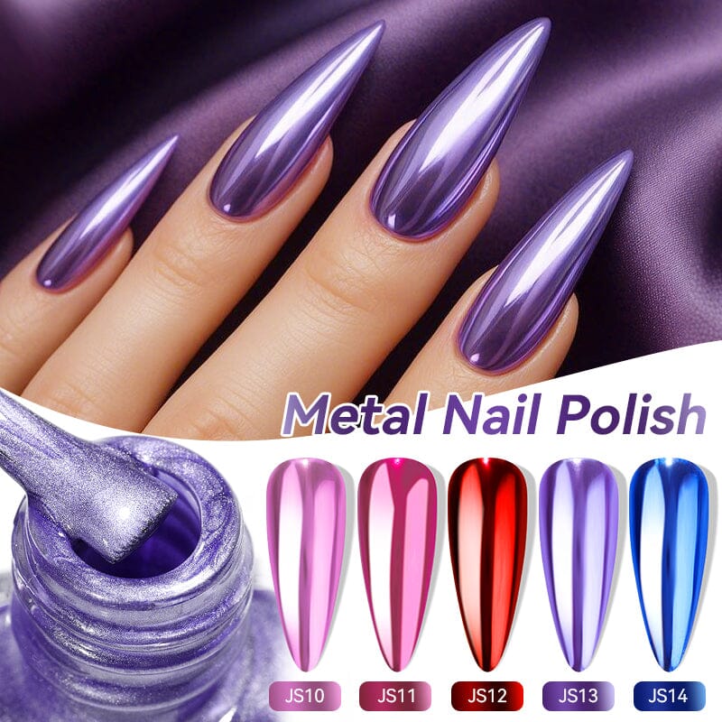 Metal Nail Polish JS13 7ml - Image 5