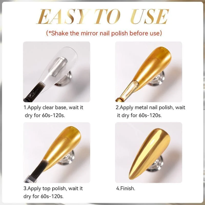 Metal Nail Polish JS09 7ml - Image 7