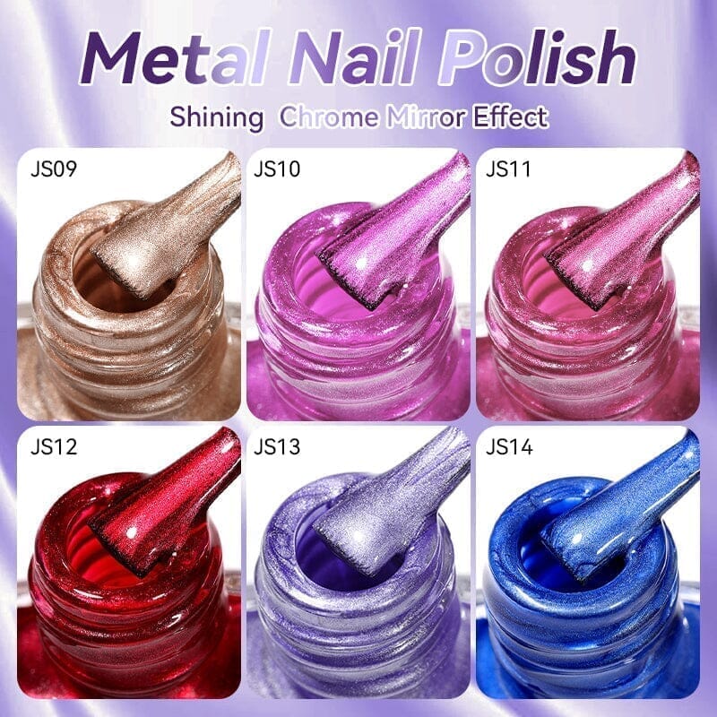 Metal Nail Polish JS10 7ml - Image 3
