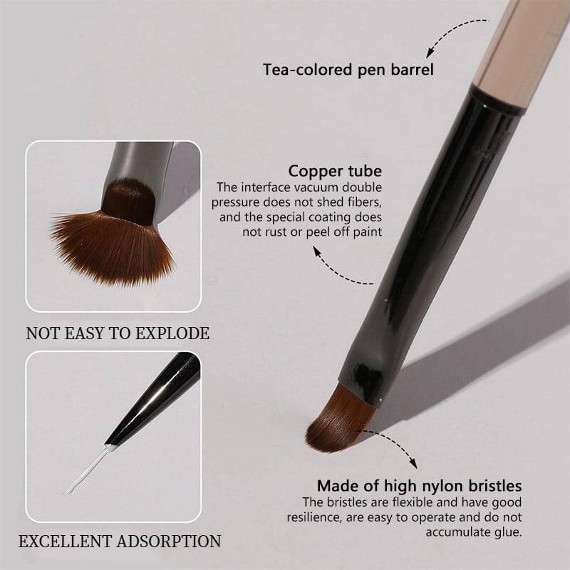 Construction & Liner Dual Ended Nail Brush - Image 5