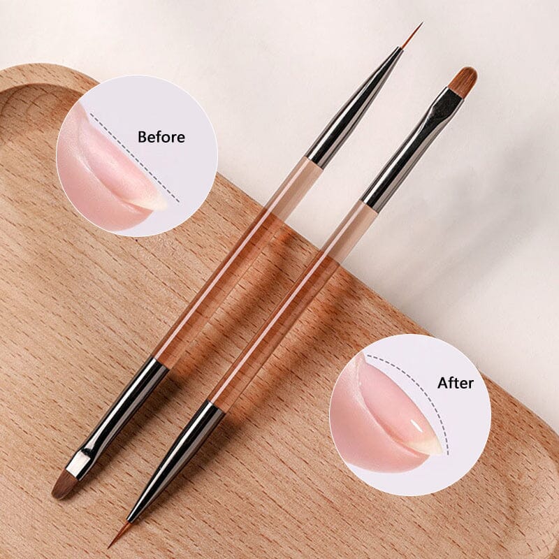 Construction & Liner Dual Ended Nail Brush - Image 3