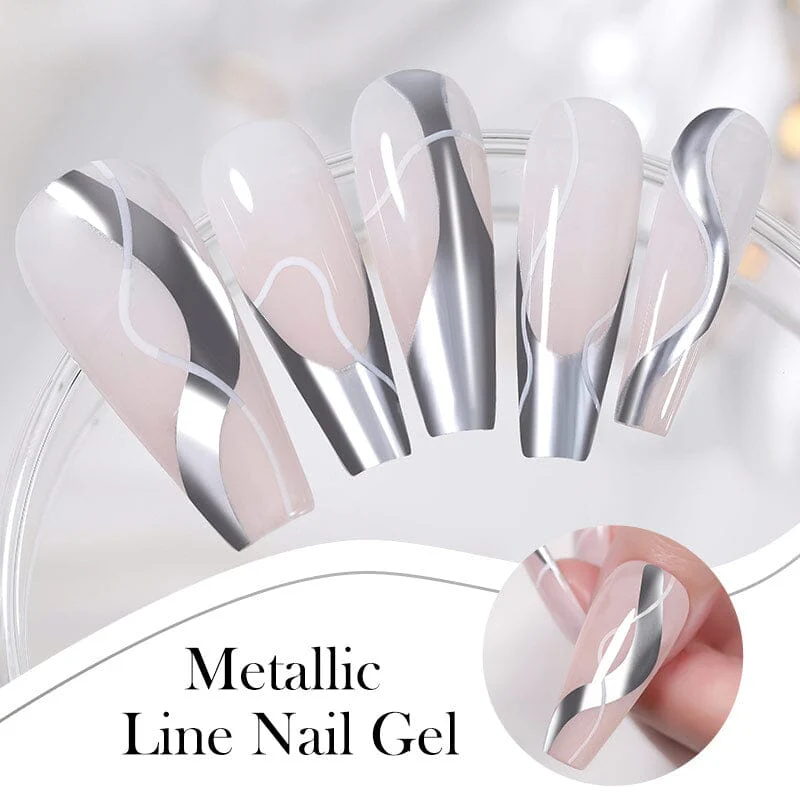 Metallic Line Nail Gel 5ml - Image 10