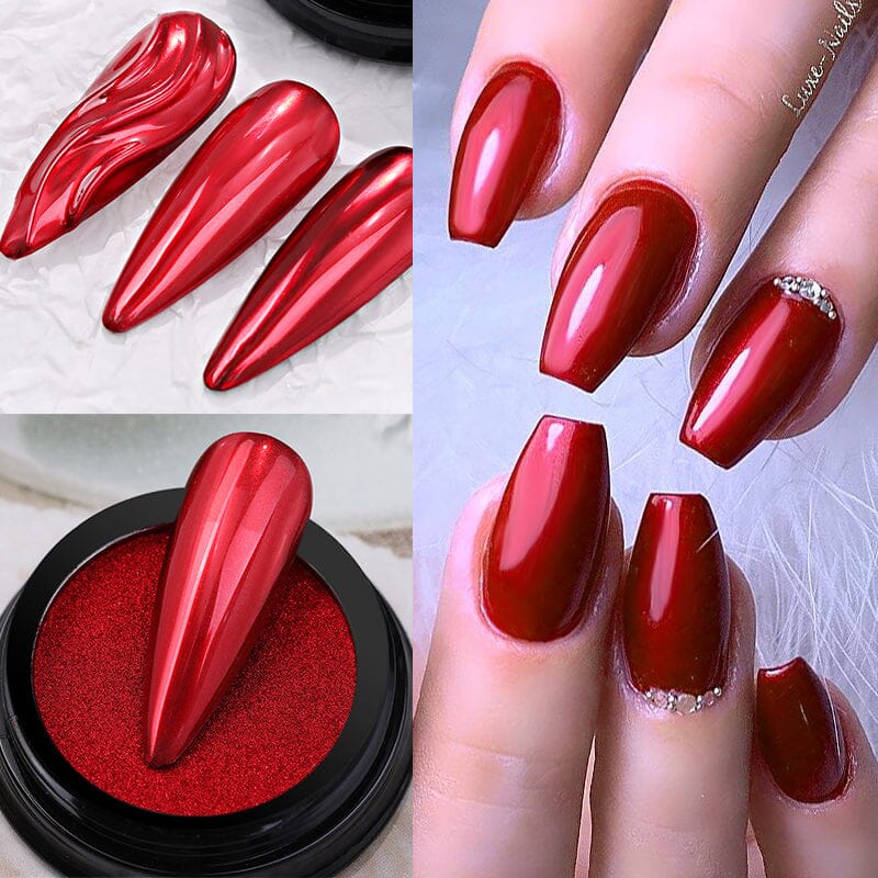 Metallic Mirror Effect Solid Chrome Nail Powder - Image 23