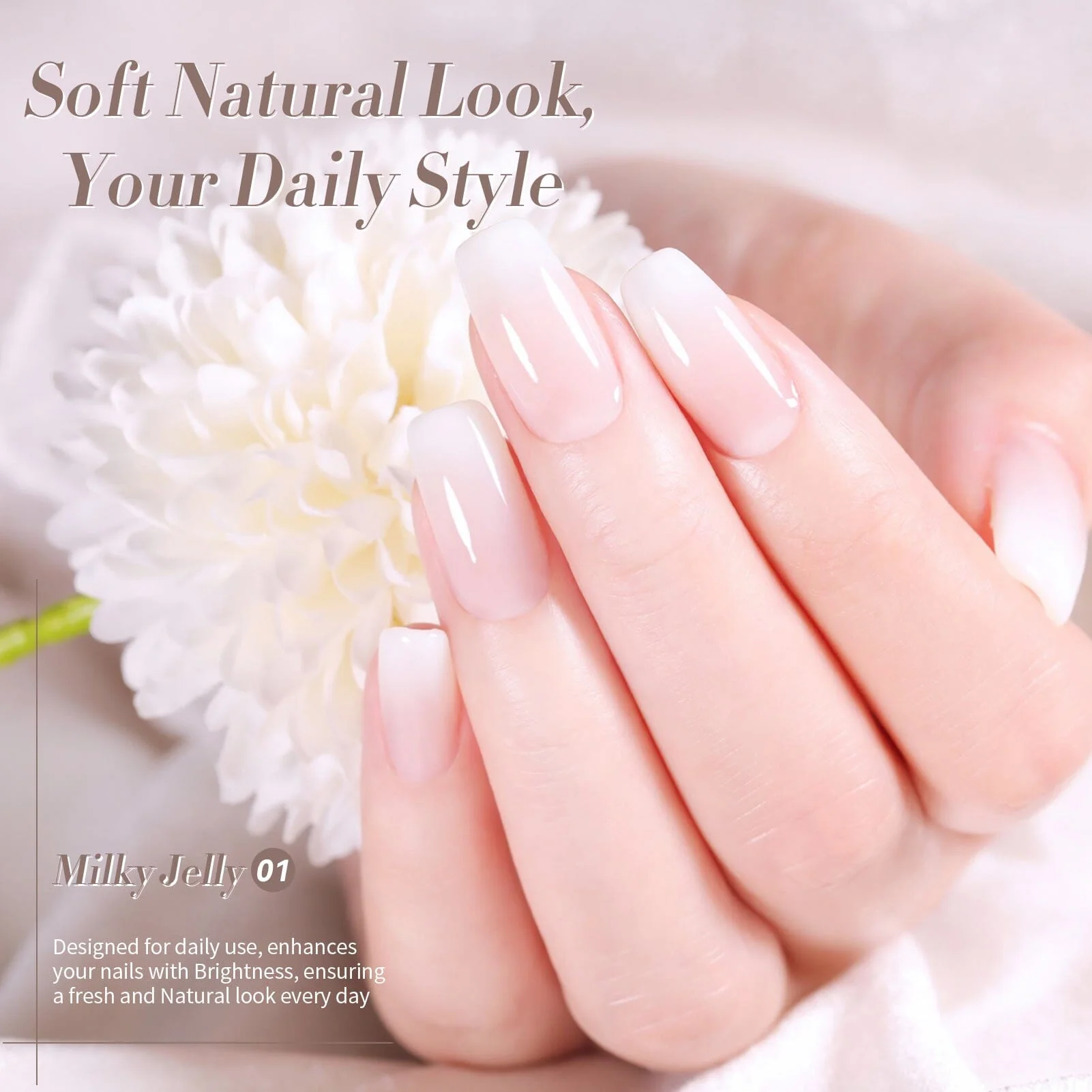 Milky Jelly Gel #01 15ml - Image 3