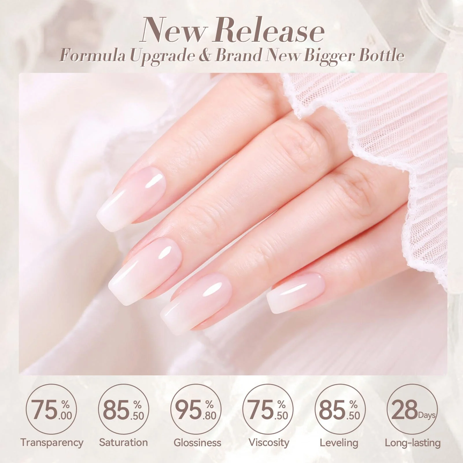 Milky Jelly Gel #01 15ml - Image 4
