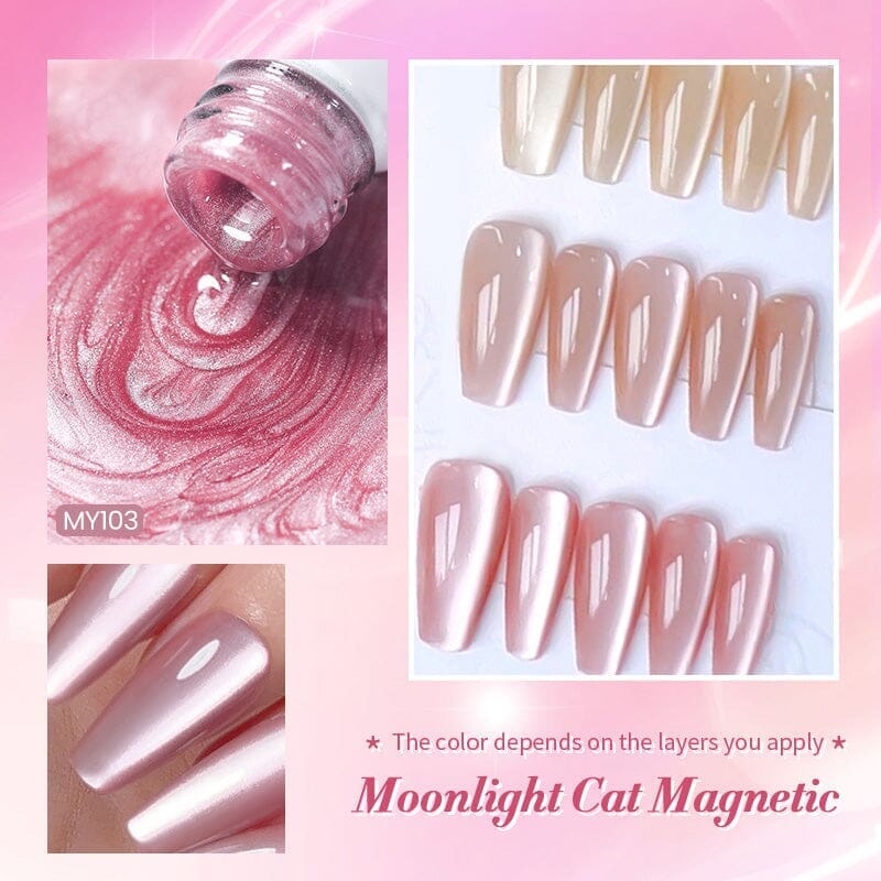 Moonlight Cat Magnetic Gel MY104 Pure Love 10ml - Image 6