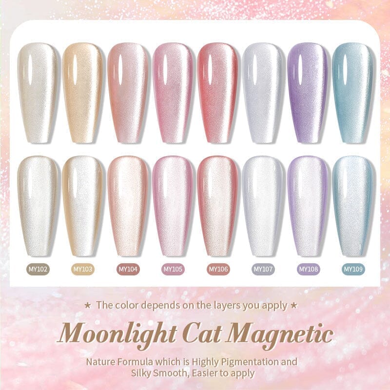 Moonlight Cat Magnetic Gel MY103 Pure Love 10ml - Image 6