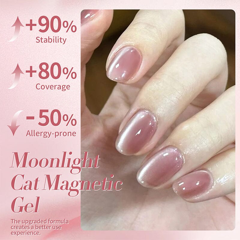 Moonlight Cat Magnetic Gel MY125 Dried Rose 10ml - Image 6