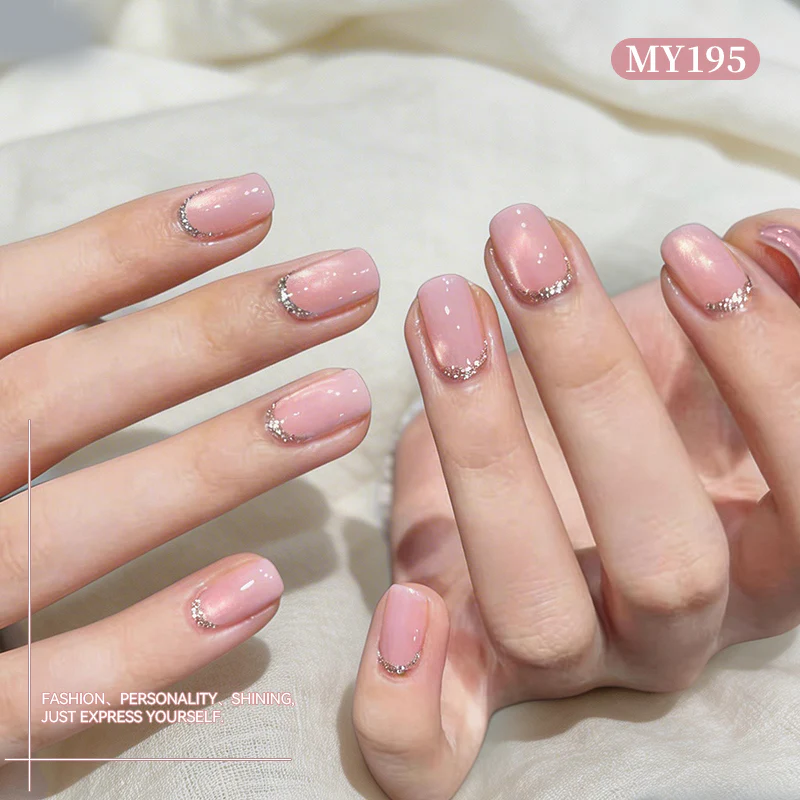 Moonlight Cat Magnetic Gel MY195 Rosy White 10ml - Image 2