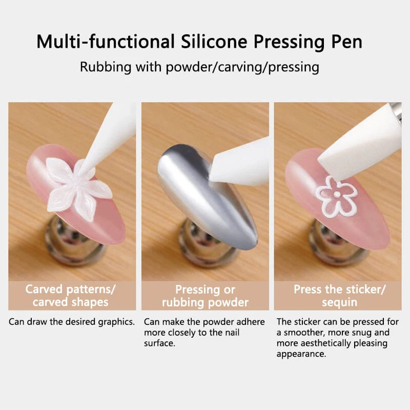 Multi-functional Silicon Pressing Pen - Image 7