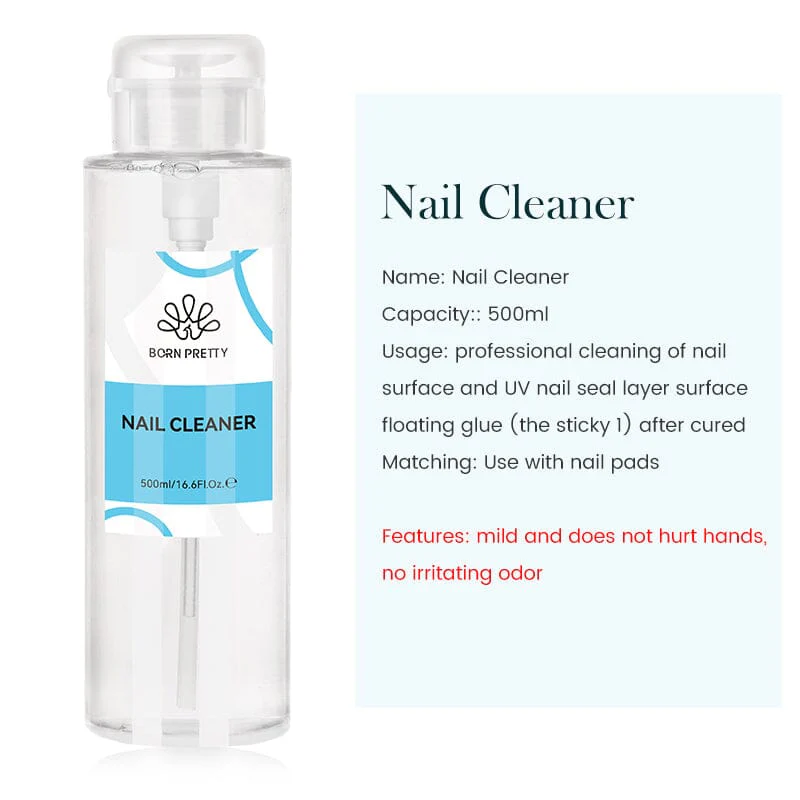Nail Cleaner Gel Remover Brush Cleaner 500ml - Image 26