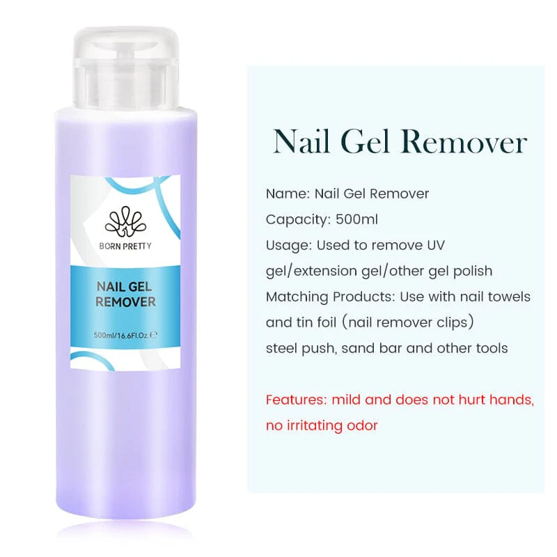 Nail Cleaner Gel Remover Brush Cleaner 500ml - Image 27