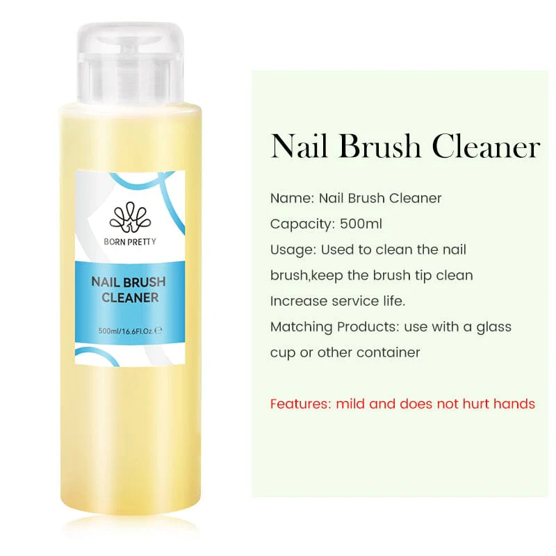 Nail Cleaner Gel Remover Brush Cleaner 500ml - Image 28