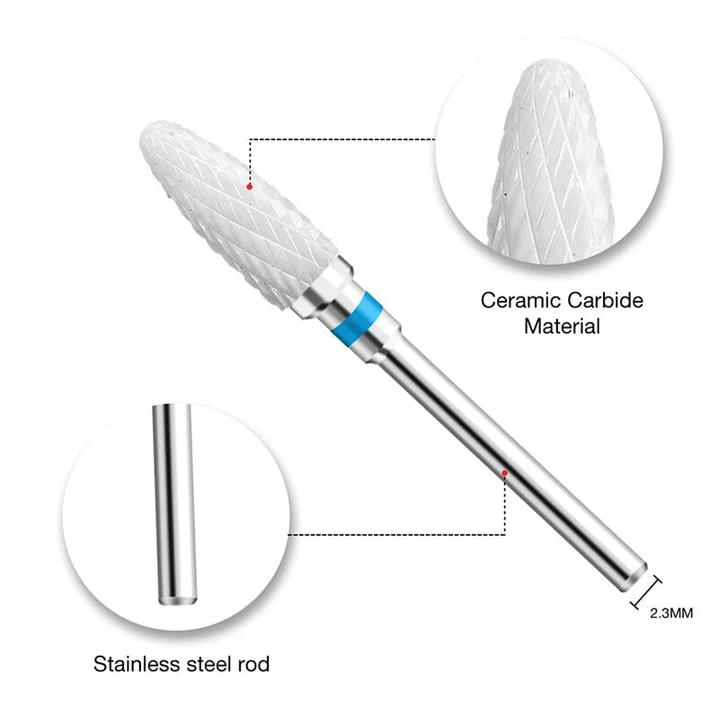 Nail Drill Bits Ceramic Grinding Head - Image 7