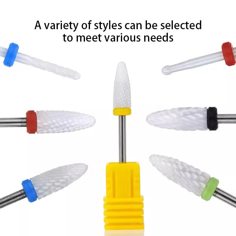 Nail Drill Bits Ceramic Grinding Head - Image 9