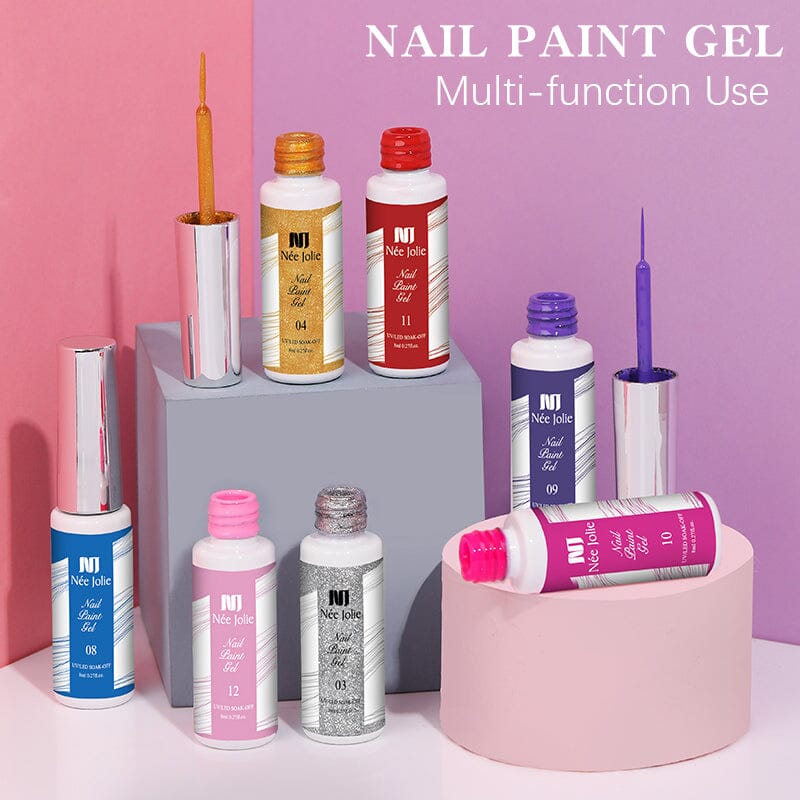 Nail Paint Gel 8ml - Image 7