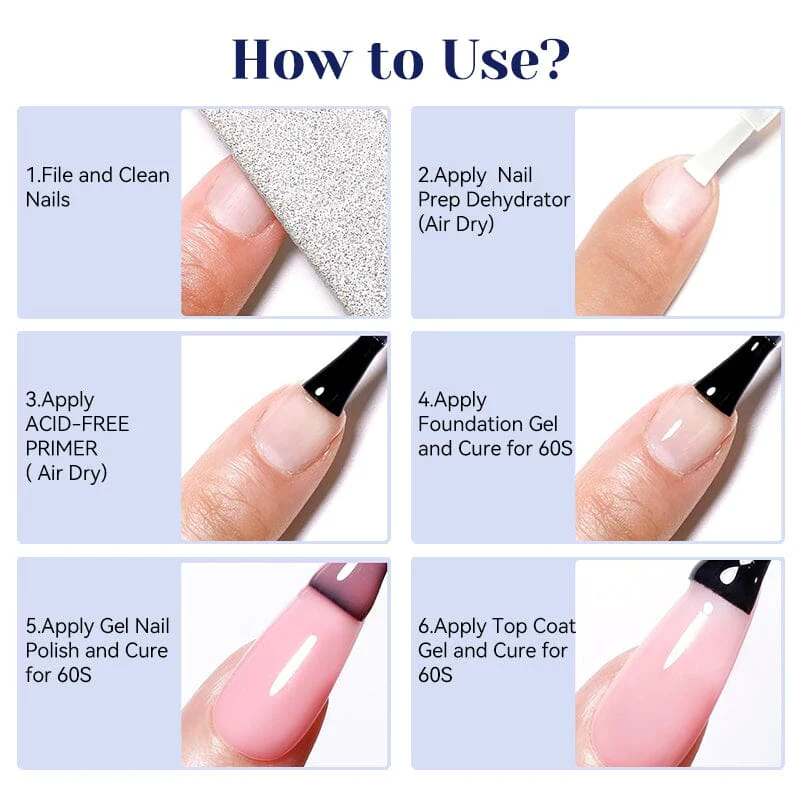 Nail Prep Dehydrator Acid-Free Primer 15ml - Image 11