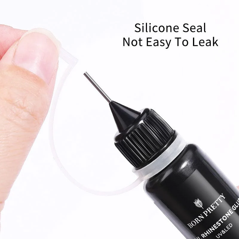 Nail Rhinestone Glue Clear 10g - Image 10