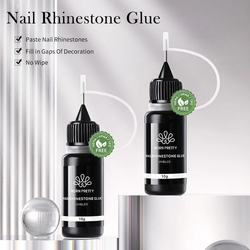 Nail Rhinestone Glue Clear 10g - Image 15