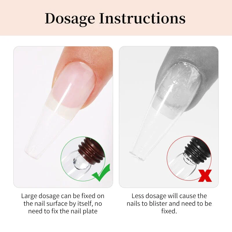 Nail Tips Gel Clear 15g - Image 8