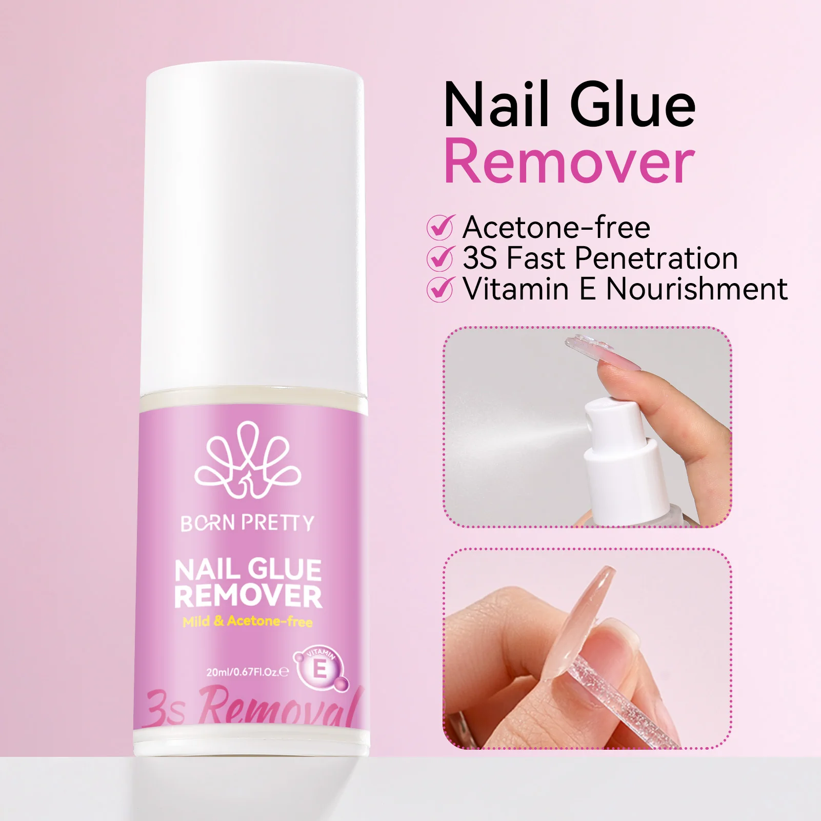 Nail Tips Glue Gel Debonder Remover - Image 11