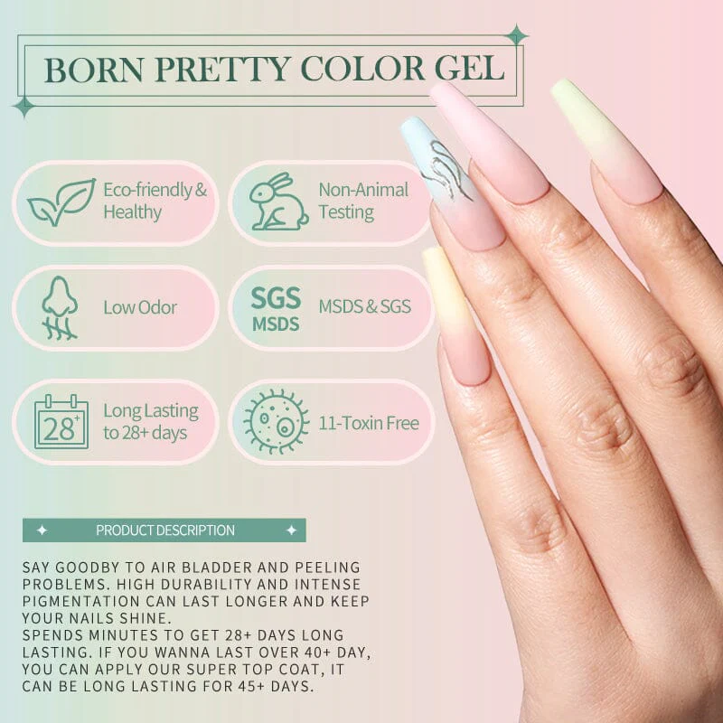 Color Gel Polish CG006 10ml - Image 4