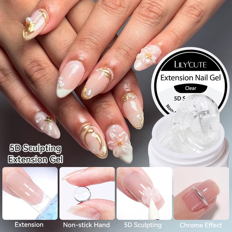 Non Stick Hand 5D Sculpting Extension Gel 8ml - Image 7