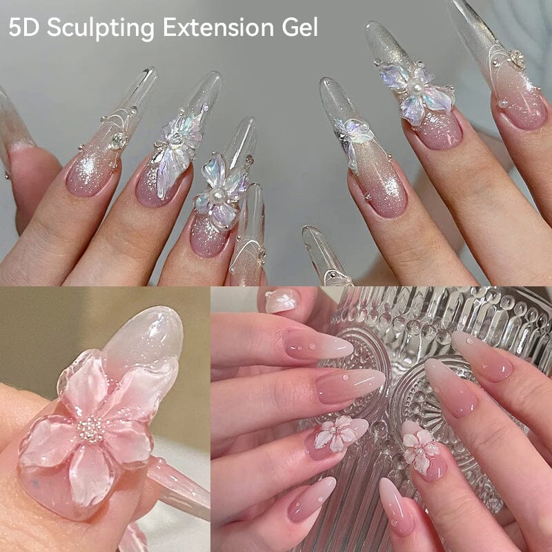 Non Stick Hand 5D Sculpting Extension Gel 8ml - Image 5
