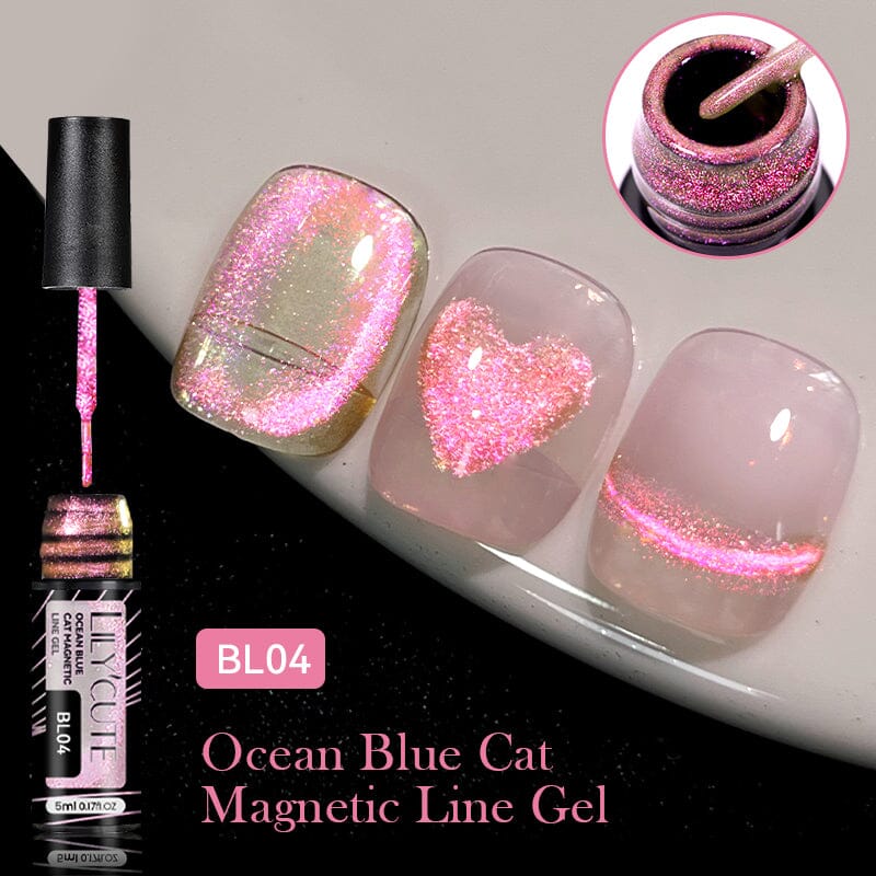 Ocean Blue Cat Magnetic Line Gel 5ml - Image 12
