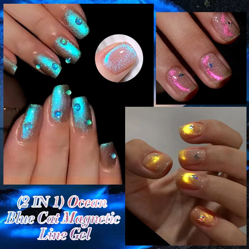 Ocean Blue Cat Magnetic Line Gel 5ml - Image 5