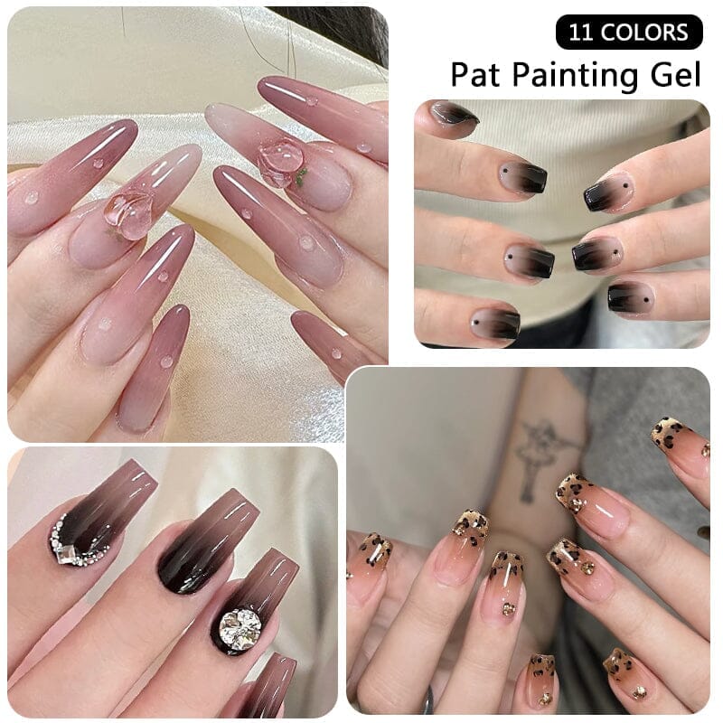 Pat Painting Gel 8ml with Sponge - Image 3