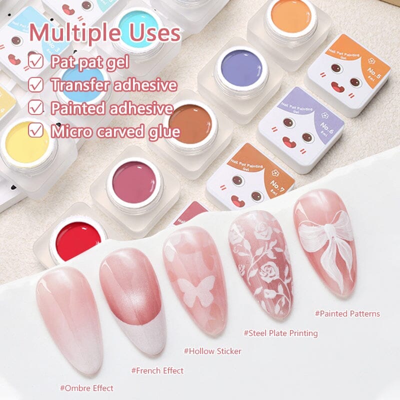 Pat Painting Gel 8ml with Sponge - Image 9