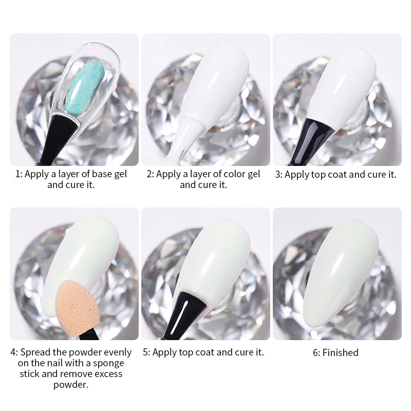Pearly Mirror Nail Powder - Image 5