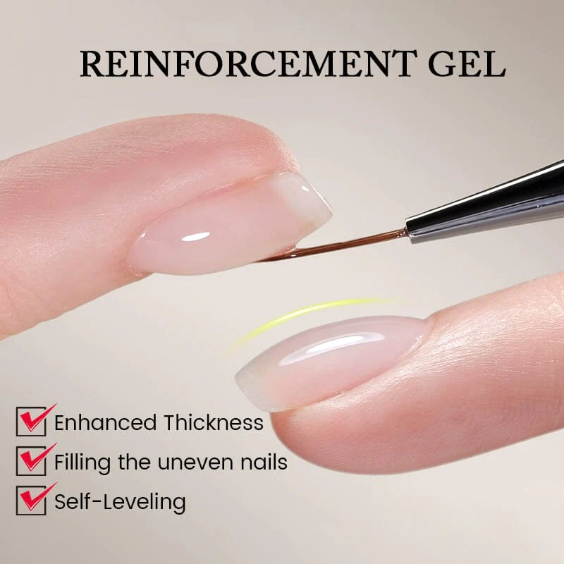 Peel Off Base Gel, Reinforcement Gel, Watercolor Nail Gel 7ml - Image 10