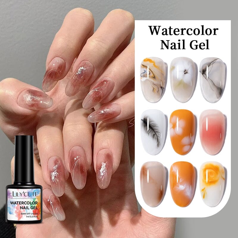 Peel Off Base Gel, Reinforcement Gel, Watercolor Nail Gel 7ml - Image 13