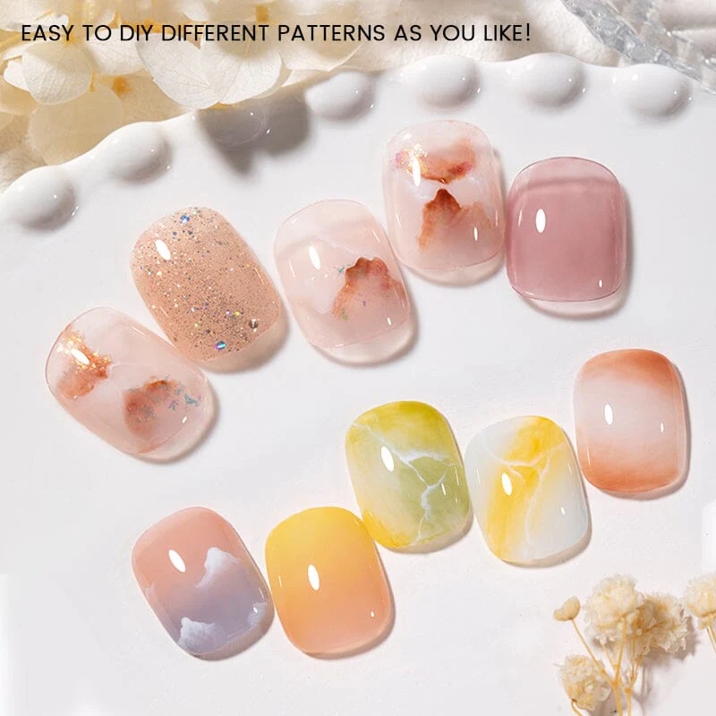 Peel Off Base Gel, Reinforcement Gel, Watercolor Nail Gel 7ml - Image 14