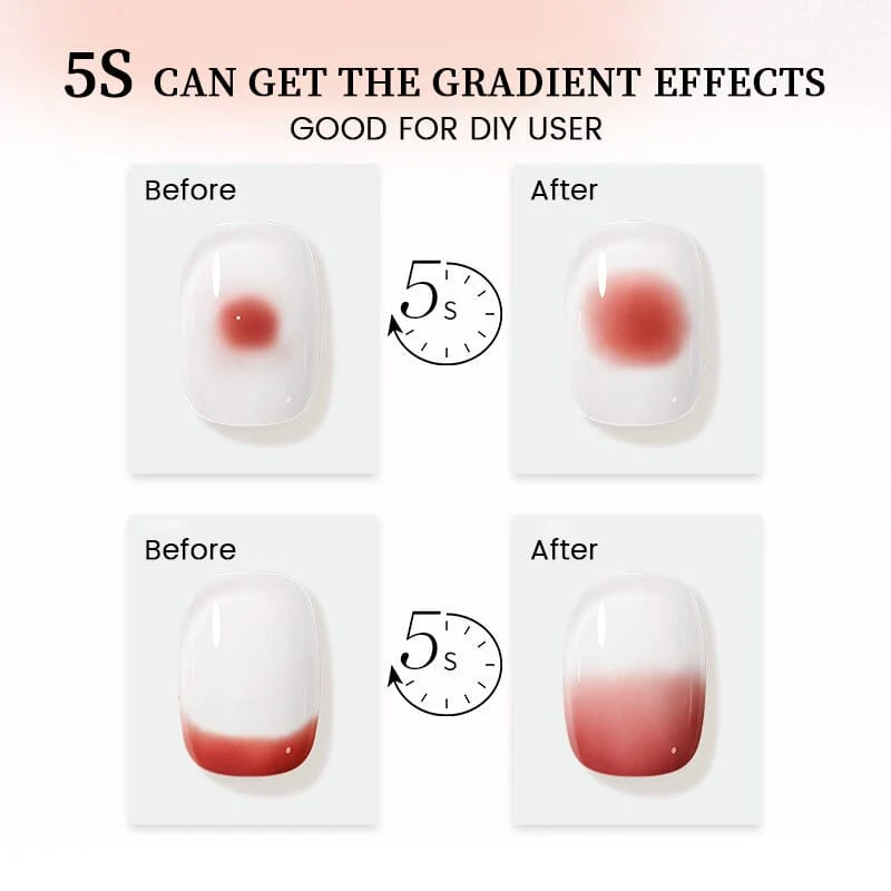 Peel Off Base Gel, Reinforcement Gel, Watercolor Nail Gel 7ml - Image 16