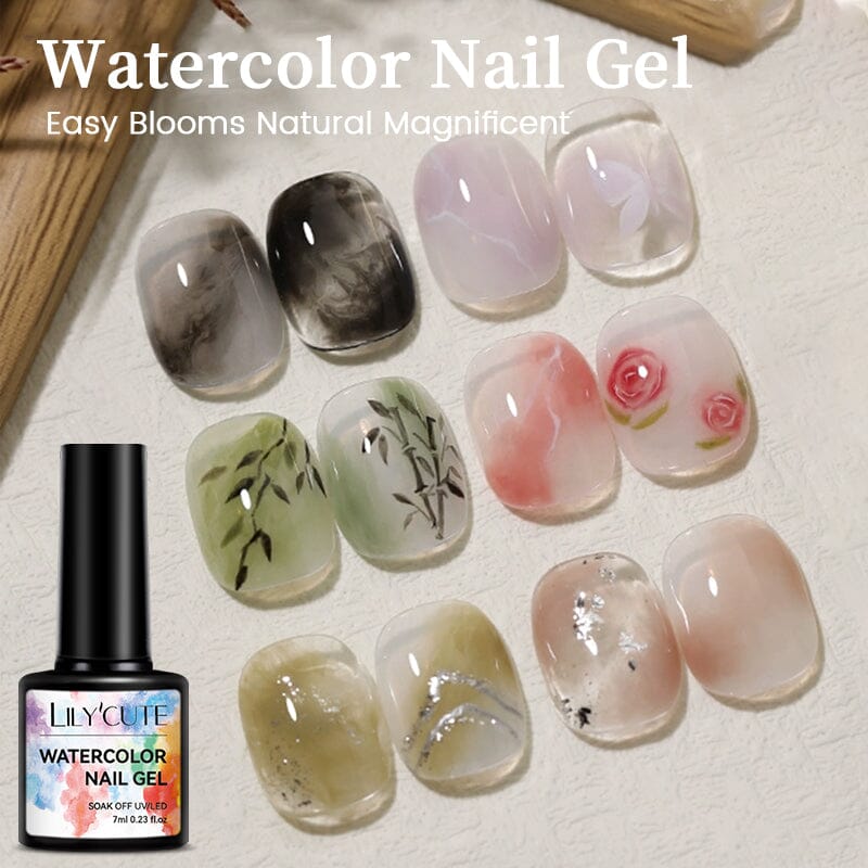 Peel Off Base Gel, Reinforcement Gel, Watercolor Nail Gel 7ml - Image 17