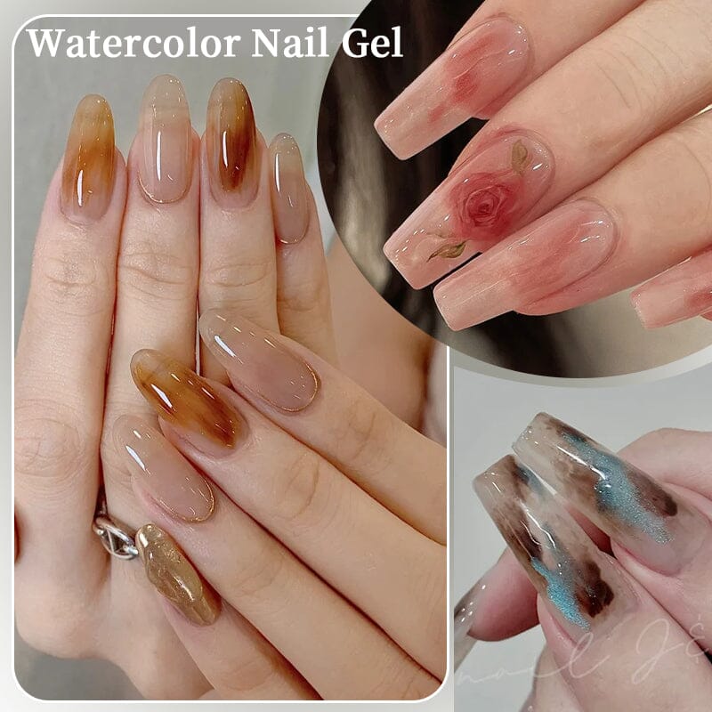 Peel Off Base Gel, Reinforcement Gel, Watercolor Nail Gel 7ml - Image 18