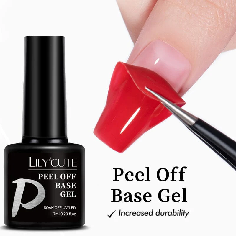 Peel Off Base Gel, Reinforcement Gel, Watercolor Nail Gel 7ml - Image 2