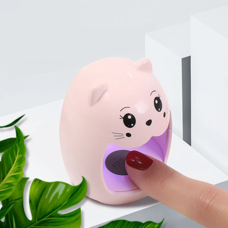 Pink Cat USB Mini Nail Lamp - Image 2