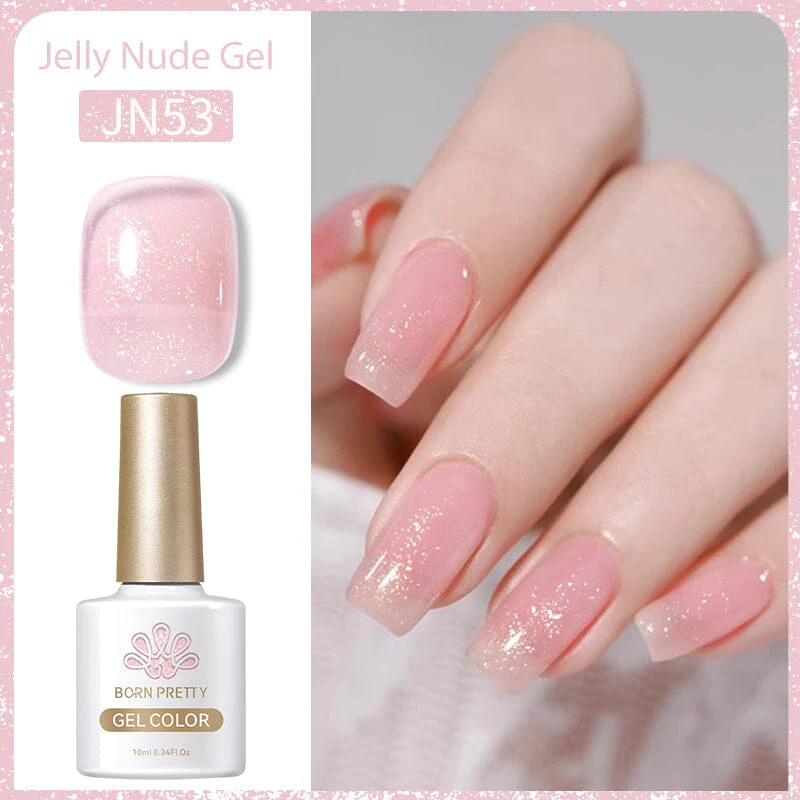 Pink Jelly Gel Polish JN53 10ml
