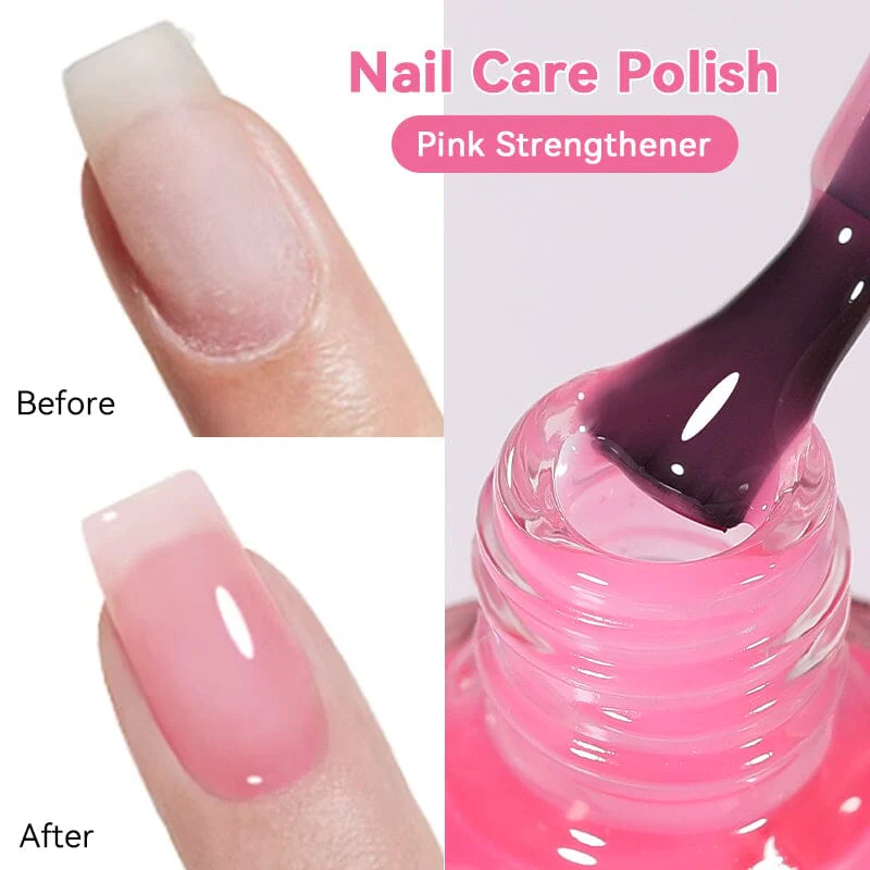 Pink Nail Strengthener 7ml - Image 7