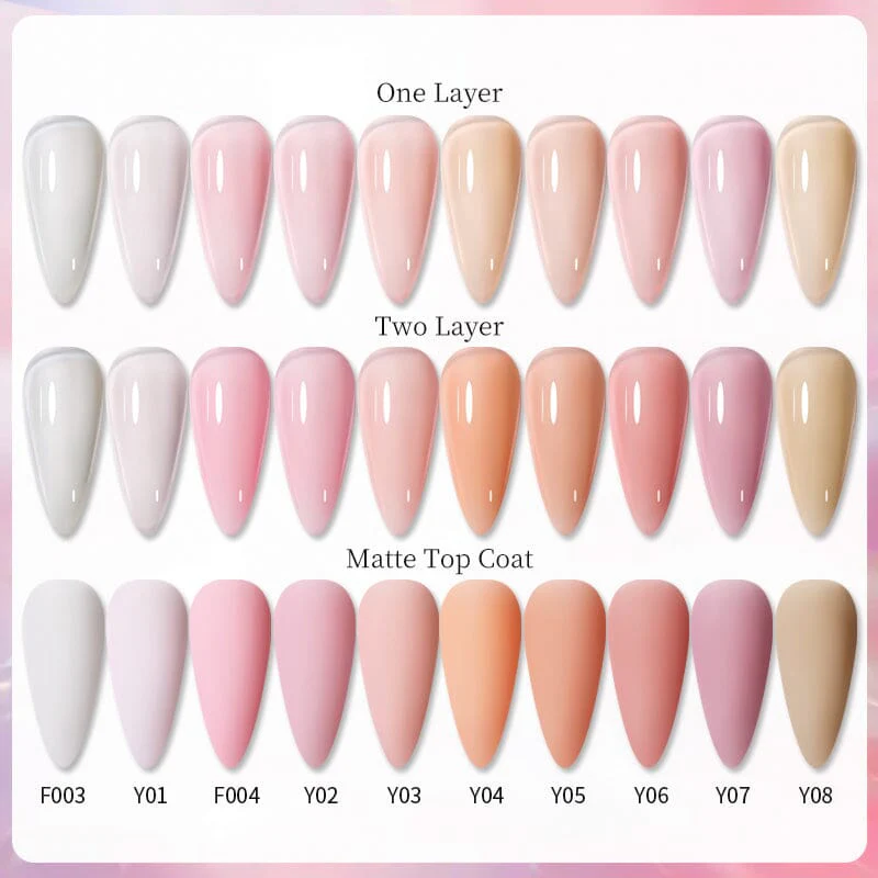 Pink Nude Jelly Gel 7ml - Image 4