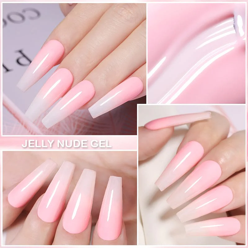 Pink Nude Jelly Gel 7ml - Image 5